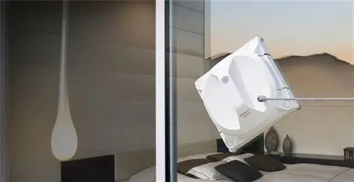 Robot lave-vitres sans fil Ecovacs WINBOT X Blanc - ElectroMania